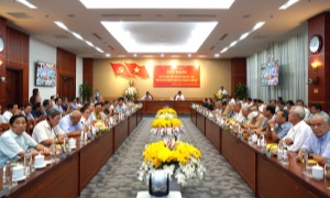 Hội nghị học tập, quán triệt chuyên đề năm 2023-2024 về “Văn hoá Hồ Chí Minh về học tập, lao động và làm việc”.